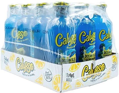 Calypso Ocean Blue Lemonade Taste Of The Islands 12X473ml Bol