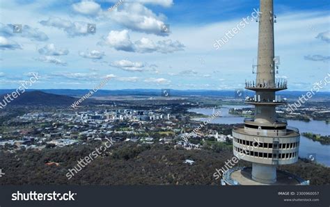 Canberra Telstra Tower Over 3 Royalty Free Licensable Stock