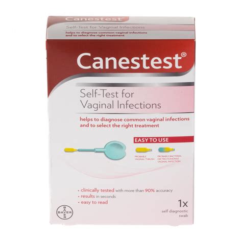 Canestest Self Test For Vaginal Infections Canesten