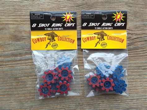 Cap Gun 8 Shot Plastic Ring Caps Cap Gun 8 Shot Plastic Ring Caps