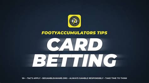 Card Betting Tips Amp Predictions Footy Accumulators