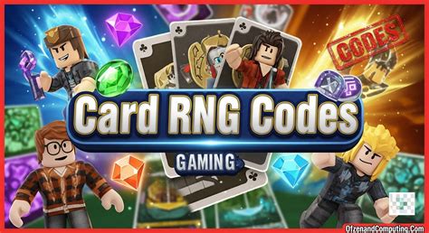 Cards Rng Codes