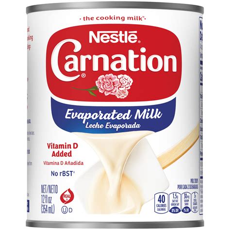 Carnation Evaporated Milk Sizes Of Cans