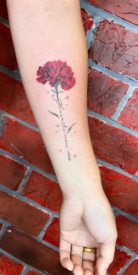 Carnation Tattoo Designs