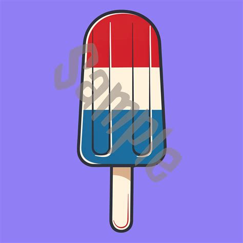 Cartoon Rocket Pop Astro Pop Two Variations Popsicle Digital