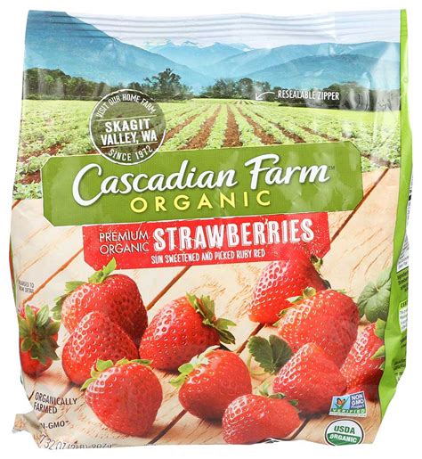 Cascadian Farm Organic Strawberries 32 Ounce 6 Per Case Cascadian Farm Organic Strawberries 32 Ounce 6 Per Case