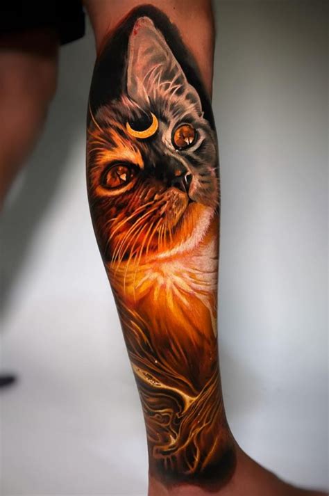 Cat Bapjomry Tattoo