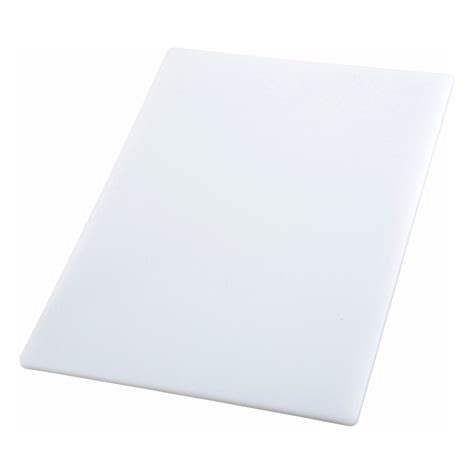 Cbwt 1520 White Rectangular Cutting Board 15 X 20 X 1 2 Winco