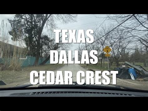 Cedar Crest Neighborhood In Dallas Texas January 2026