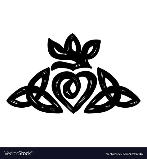 Celtic Claddagh Ring Silhouette Artofit