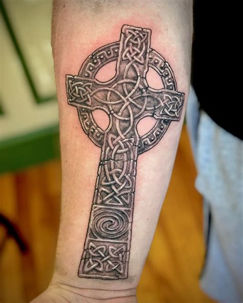 Celtic Cross Tattoos Forearm