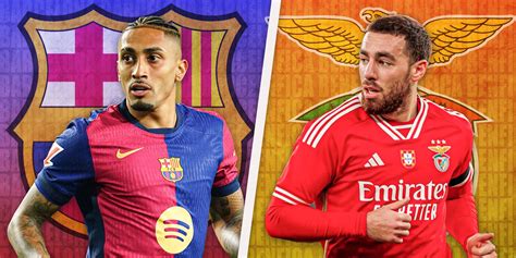 Champions League Preview Fc Barcelona Vs Benfica Projected Starting
