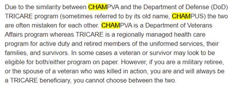 Champva Vs Tricare Common Misconceptions And Accurate Usage Champva Vs Tricare Common Misconceptions And Accurate Usage