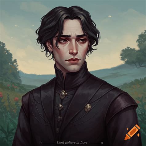 Character Not Believing In Love On Craiyon