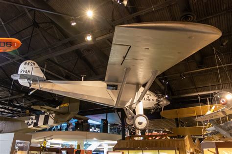 Charles Lindbergh At The Cradle Of Aviation Museum