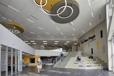 Charles Page High School Freshman Academy Stem Center Ethos Architects Architecture Interiors Engineering