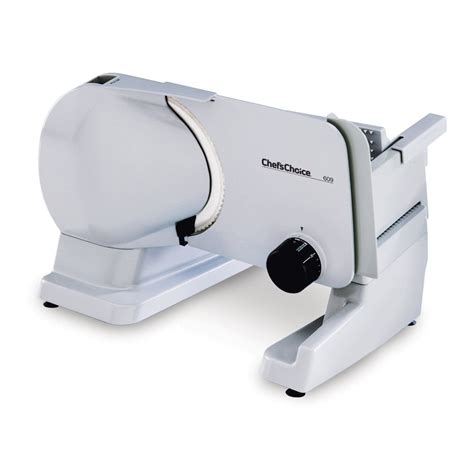 Chef Amp 39 S Choice 609 Electric Food Slicer Manual Manualslib