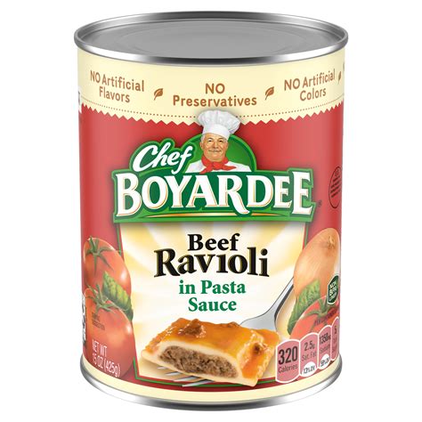Chef Boyardee Beef Ravioli Shop Pantry Meals At H E B
