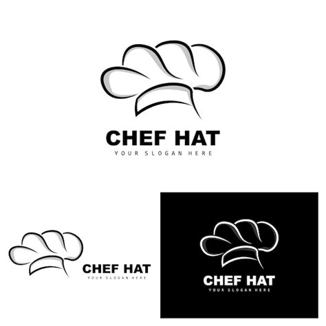 Chef Hat Logo Restaurant Chef Vector Design For Restaurant Catering