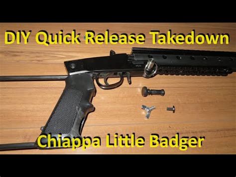 Chiappa Little Badger Diy Quick Release Takedown Tdx