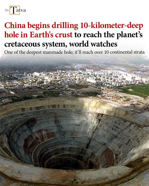 China Begins Drilling One Of World S Deepest Holes In Hunt For Discoveries Deep Inside The Earth China The Guardian