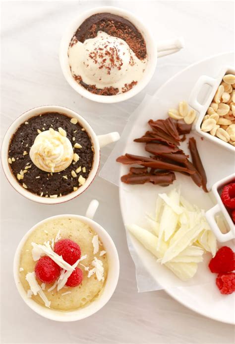 Chocolate Mug Cake Trio Gemma S Bigger Bolder Baking