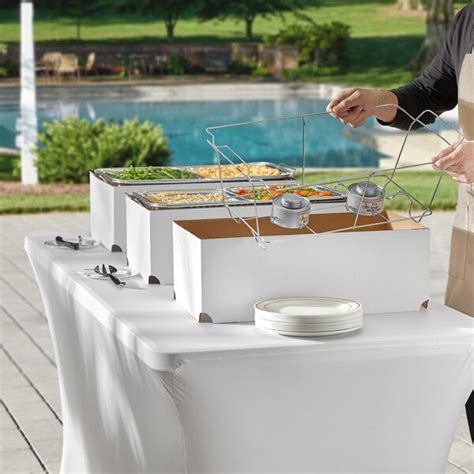 Choice 13 Piece Full Size Disposable Serving Chafer Dish Kit With A