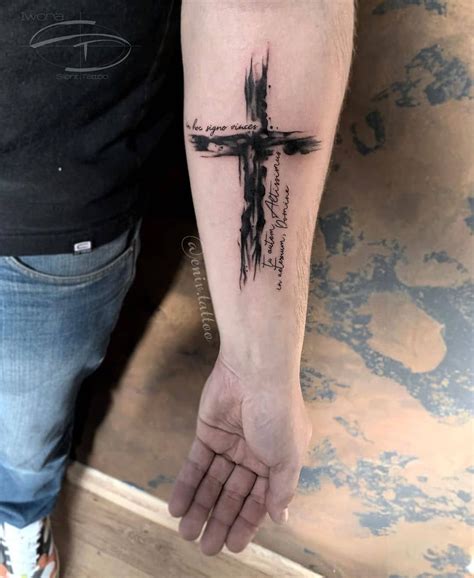 Christian Cross Tattoo Arm