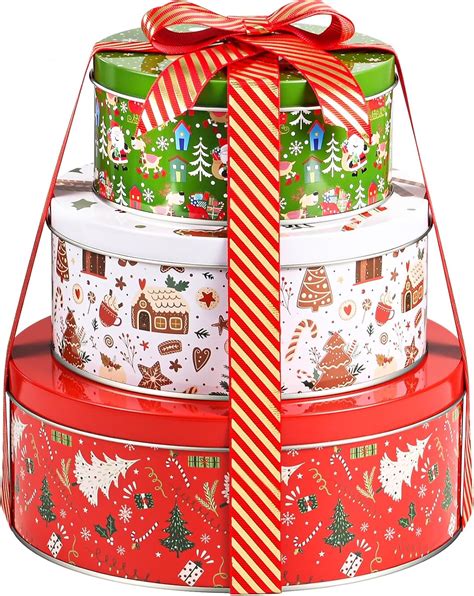 Christmas Cookie Containers House Cookies