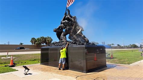 City Begins Restoration Work On Iwo Jima Statue Cape Coral Breeze City Begins Restoration Work On Iwo Jima Statue Cape Coral Breeze