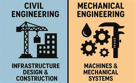 Civil Engineering Vs Mechanical Engineering