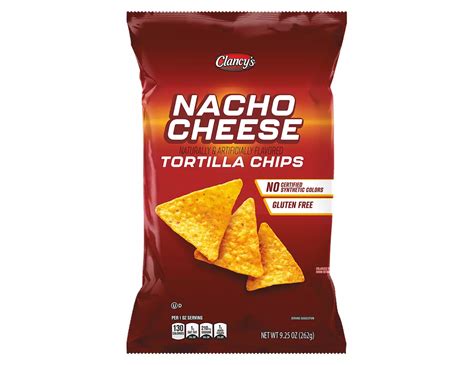 Clancy S Gluten Free Nacho Cheese Tortilla Chips 9 25 Oz Walmart Com
