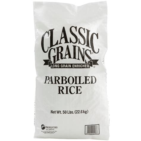 Classic Grains Parboiled Rice 50 Lb 27 99 At Costco