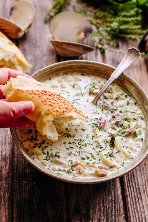 Classic New England Clam Chowder How To Feed A Loon