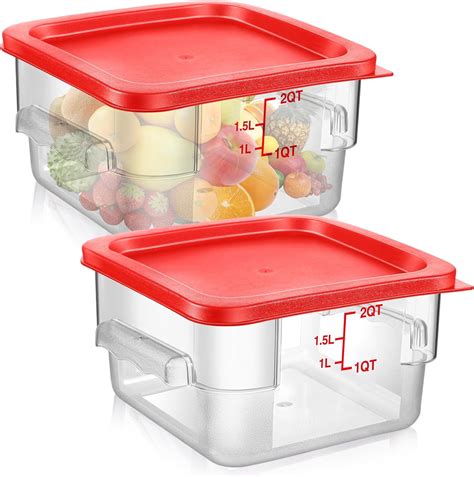 Clear Food Container With Lid