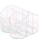 Clear Plastic Cutlery Caddy 8In Party City Clear Plastic Cutlery Caddy 8In Party City