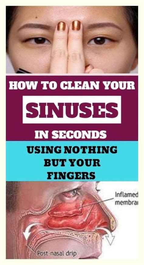 Clear Your Stuffy Sinuses In Seconds Using Nothing But Pressure