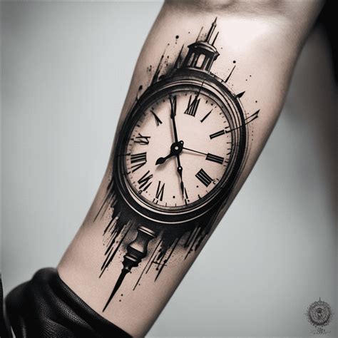 Clock Tattoo Designs