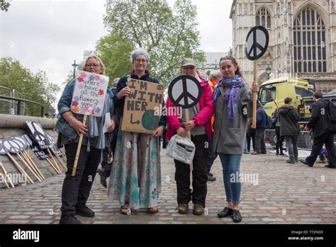 Cnd Protest Against Royal Navy National Service Of Thanksgiving To Mark