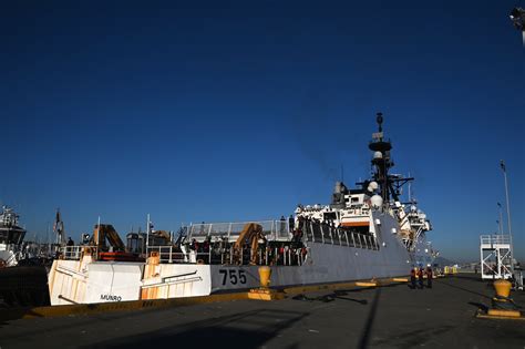Coast Guard Cutter Munro Returns Home Following 118 Day 23 000 Mile