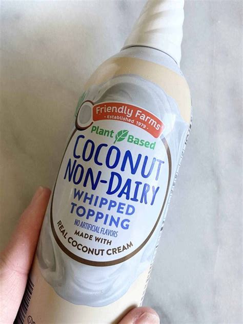 Coconut Whip Cream At Aldi Milk Allergy Mom