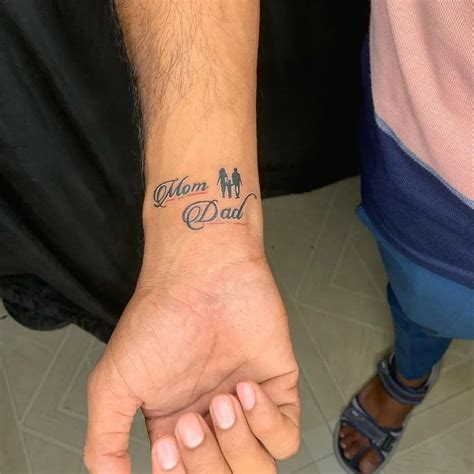 Collection Of 30 Best Mom Dad Tattoos On Hand For Boys Tiptopgents Collection Of 30 Best Mom Dad Tattoos On Hand For Boys Tiptopgents