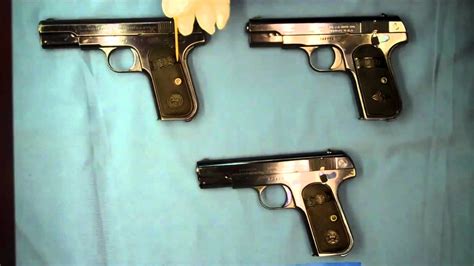 Colt S 1903 Pocket Hammerless Type I Ii And Iii Variations
