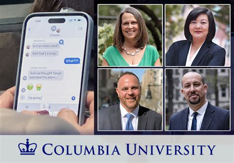 Columbia University Text Messages