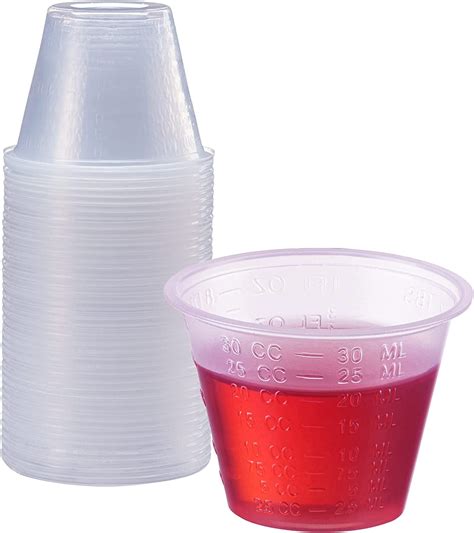 Comfy Package 1 Oz Disposable Medicine Cups Small Medical Liquid