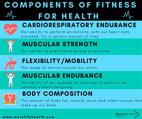 Components Of Fitness For Seniors Health More Life Health Seniors Health Fitness