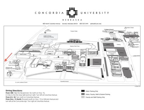 Concordia University Nebraska Interactive Map Concordia University Nebraska Interactive Map