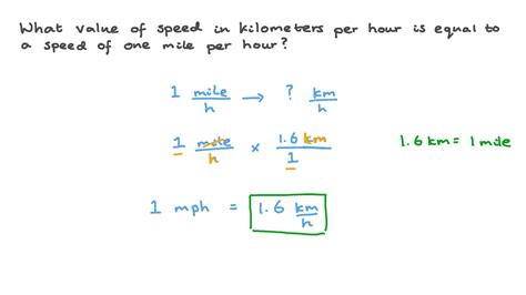 Convert Between Kilometers Per Hour And Miles Per Hour