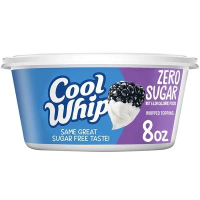 Cool Whip Zero Sugar Whipped Topping Frozen