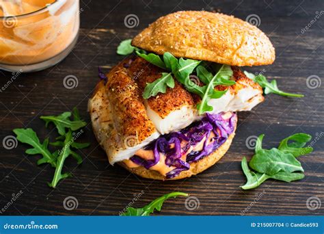 Corona Blackened Halibut Sandwich